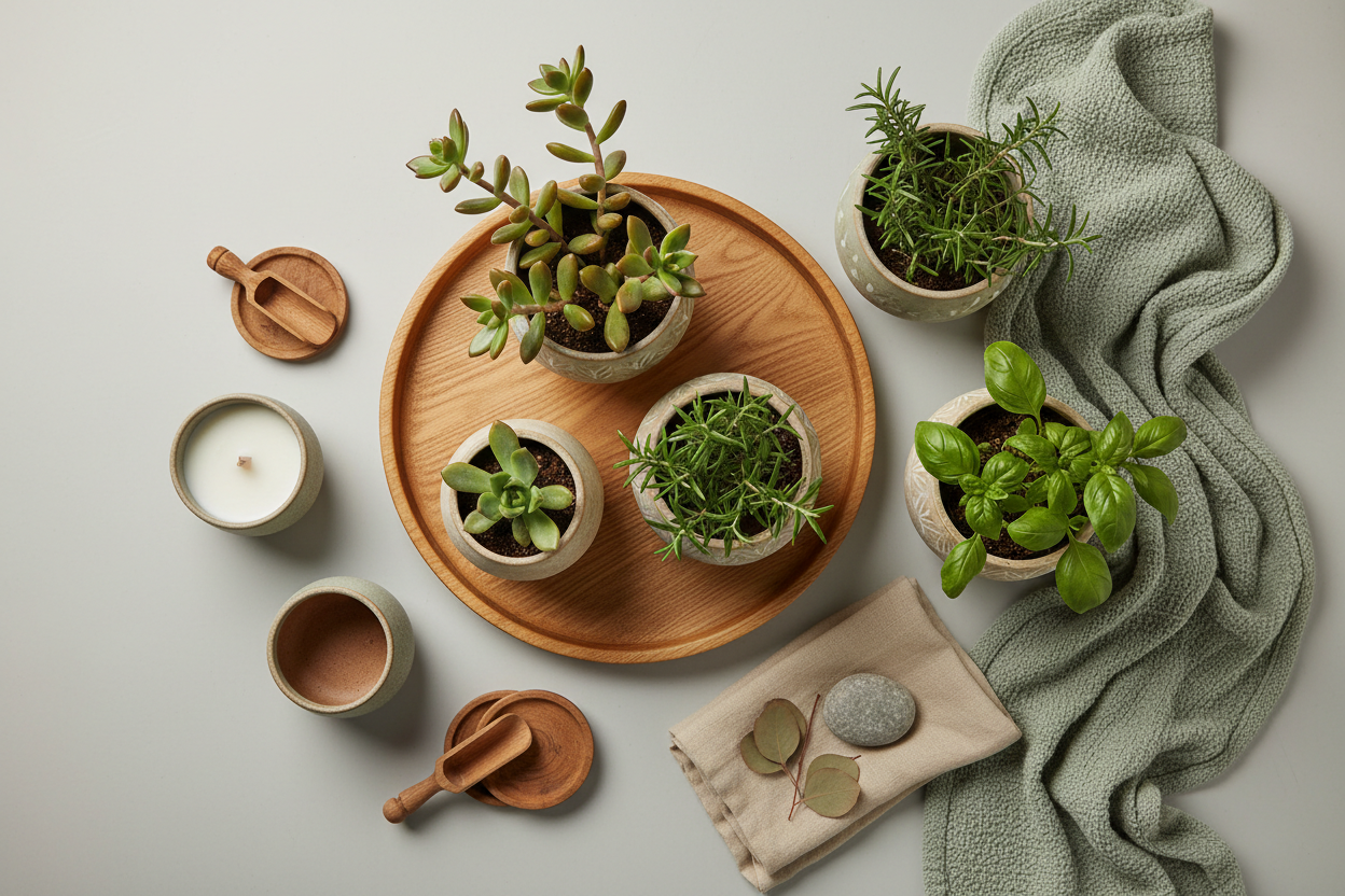 Curated Green Essentials