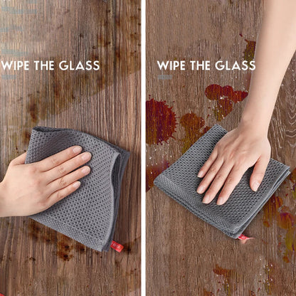 슈퍼 흡수성 코튼 접시 천 - 부드러움 & 스타일리시한 주방 필수품