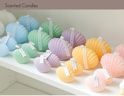 Handmade Shell Candle - Eco-Friendly Aromatherapy - Perfect Gift