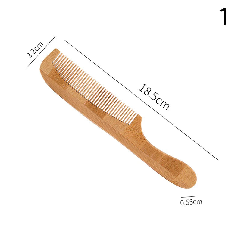 Eco-Friendly Bamboo Comb: Anti-Static Tool for Pros
