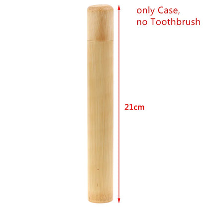 Eco-Friendly Bamboo Charcoal Toothbrush for Adults | Travel Ready