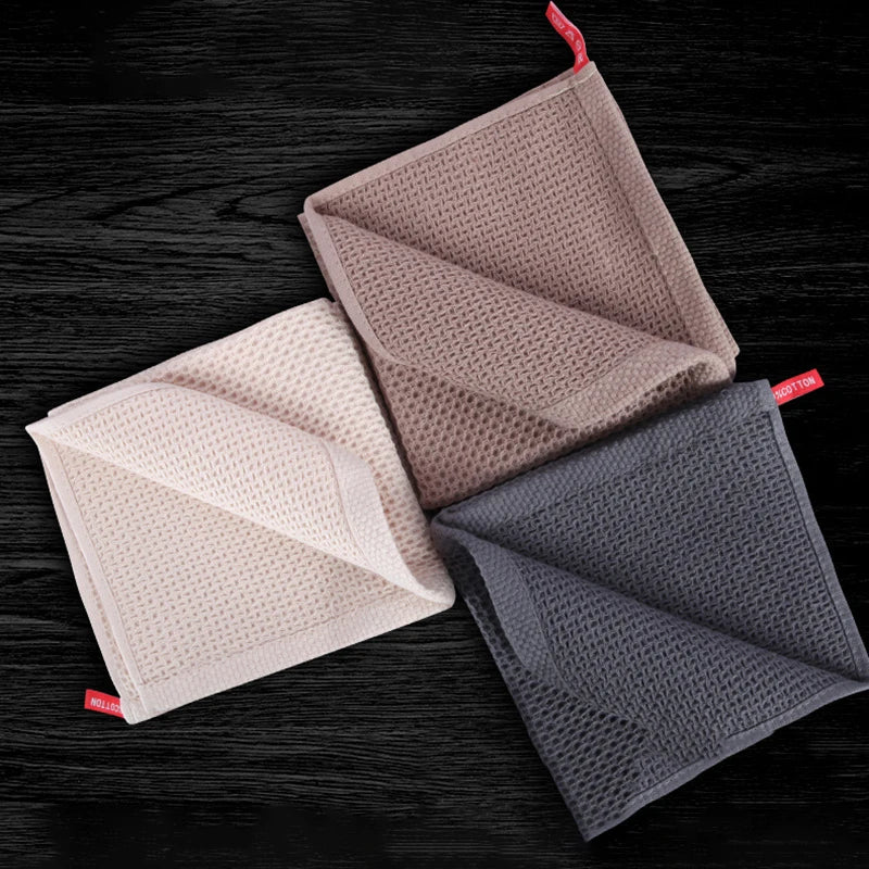 슈퍼 흡수성 코튼 접시 천 - 부드러움 & 스타일리시한 주방 필수품