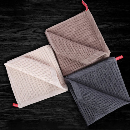 슈퍼 흡수성 코튼 접시 천 - 부드러움 & 스타일리시한 주방 필수품