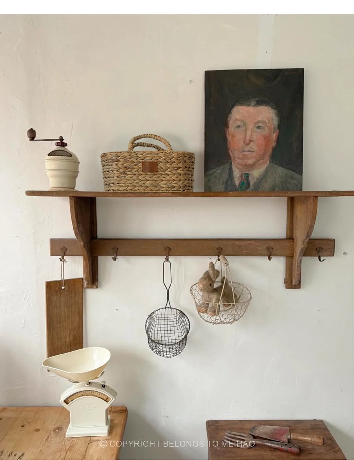 손으로 짠 해초 바구니 - 친환경 홈 정리함