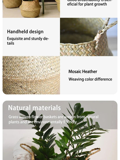 Wicker Toy Organizer Basket | Eco-Friendly Storage Solution for Families