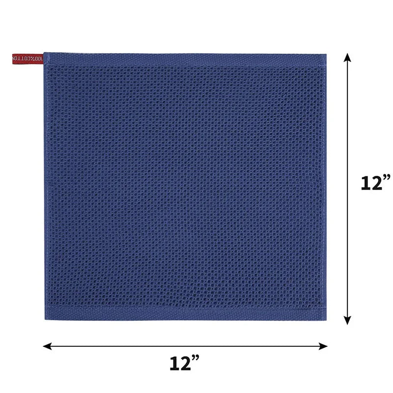 슈퍼 흡수성 코튼 접시 천 - 부드러움 & 스타일리시한 주방 필수품