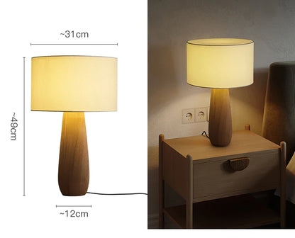 Lampe LED moderne en bois de frêne – Améliorez le style de votre maison.