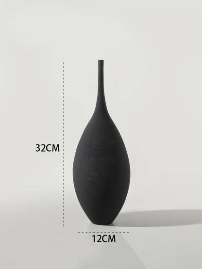 Handmade Ceramic Art Vase - Modern Nordic Luxury Decor