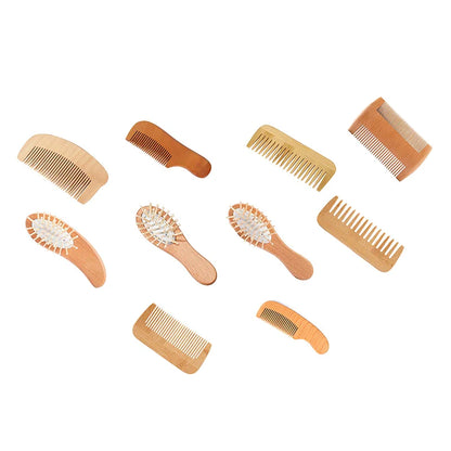 Eco-Friendly Bamboo Comb: Anti-Static Tool for Pros