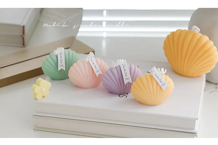 Handmade Shell Candle - Eco-Friendly Aromatherapy - Perfect Gift