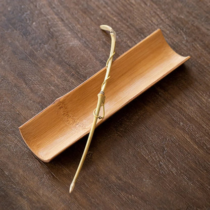 Bamboo Tea Scoop Set - Elevate Your Brew - Eco-Friendly Artisan