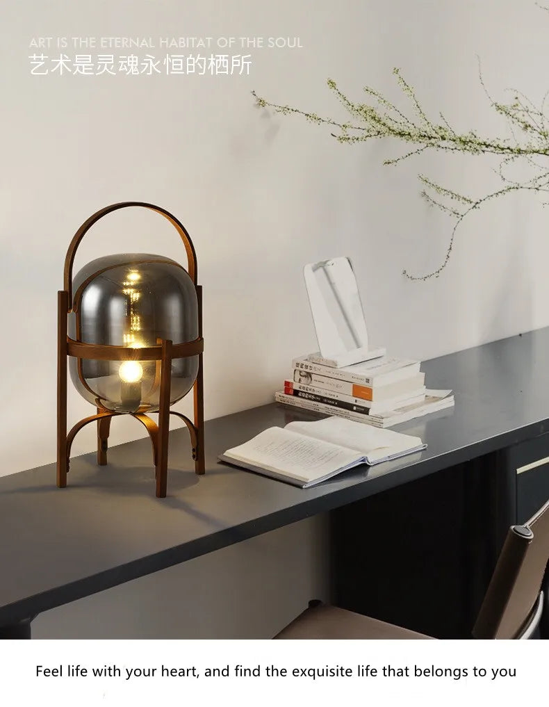 Cole Cestita Table Lamp: Chic Minimalist Glow for Modern Homes