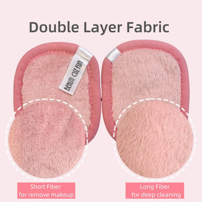 Tampons démaquillants réutilisables pour le nettoyage du visage