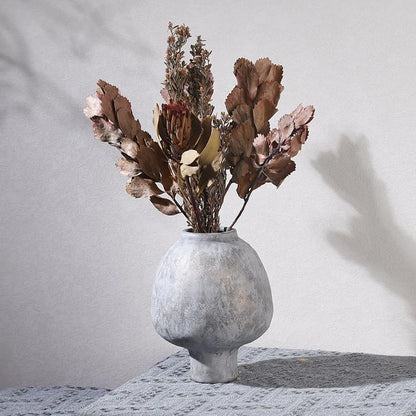 Handmade Ceramic Vase - Artisan Floral Elegance for Home