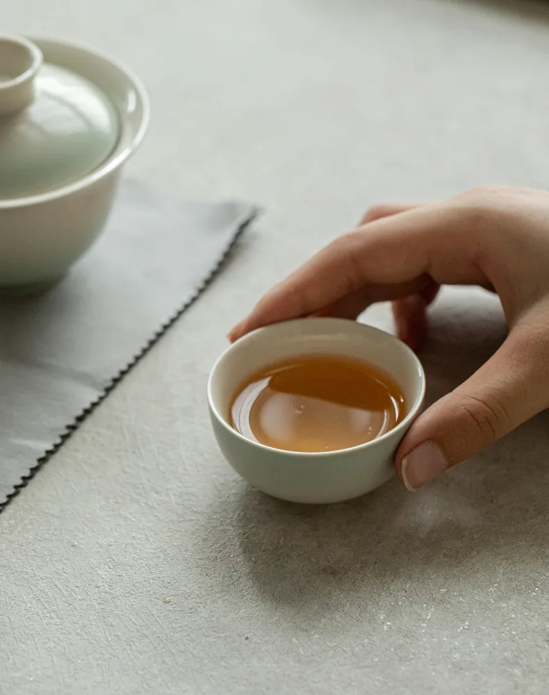 애호가를 위한 우아한 그라데이션 핑크 티 세트 | 휴대용 & 스타일리시한