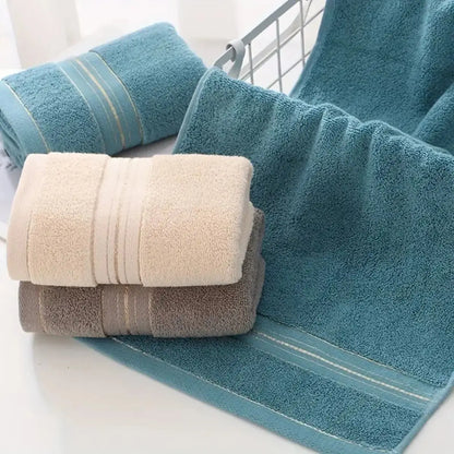 Ultra-Absorbent Cotton Towel - Soft & Skin-Friendly | Family Must-Have