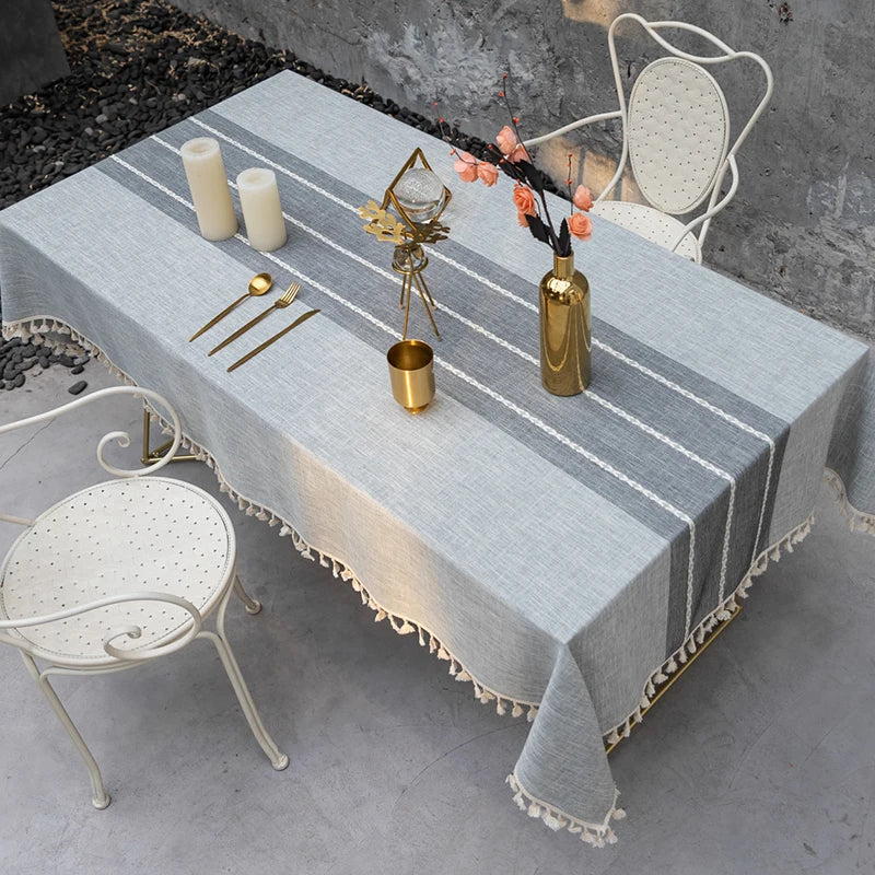 Nappe élégante en lin imperméable & Élégant, idéal pour les événements