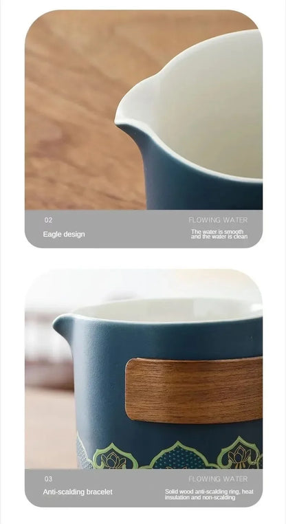 Set da tè da viaggio portatile - Brew Joy Anywhere di Rooted Living