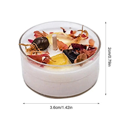 마음챙김 남성을 위한 편안한 소이 아로마테라피 캔들 세트