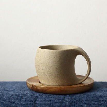 Elegant Ceramic Coffee Cups - 220ml for Coffee Lovers!