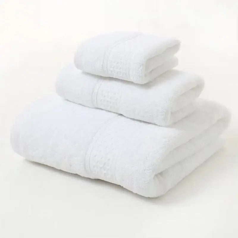 Luxurious Cotton Towel Set - Ultra Soft, Quick-Dry, Eco-Friendly