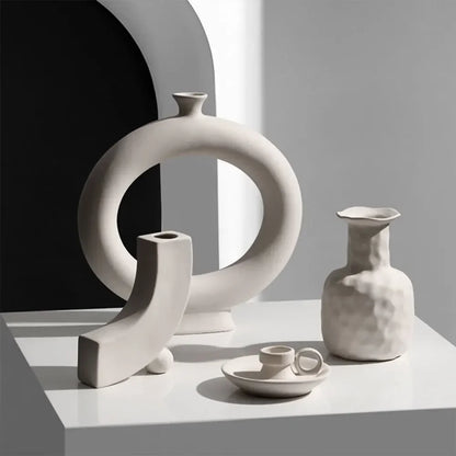 Eco-Friendly Ceramic Flower Pot – Modern Decor by Crafts