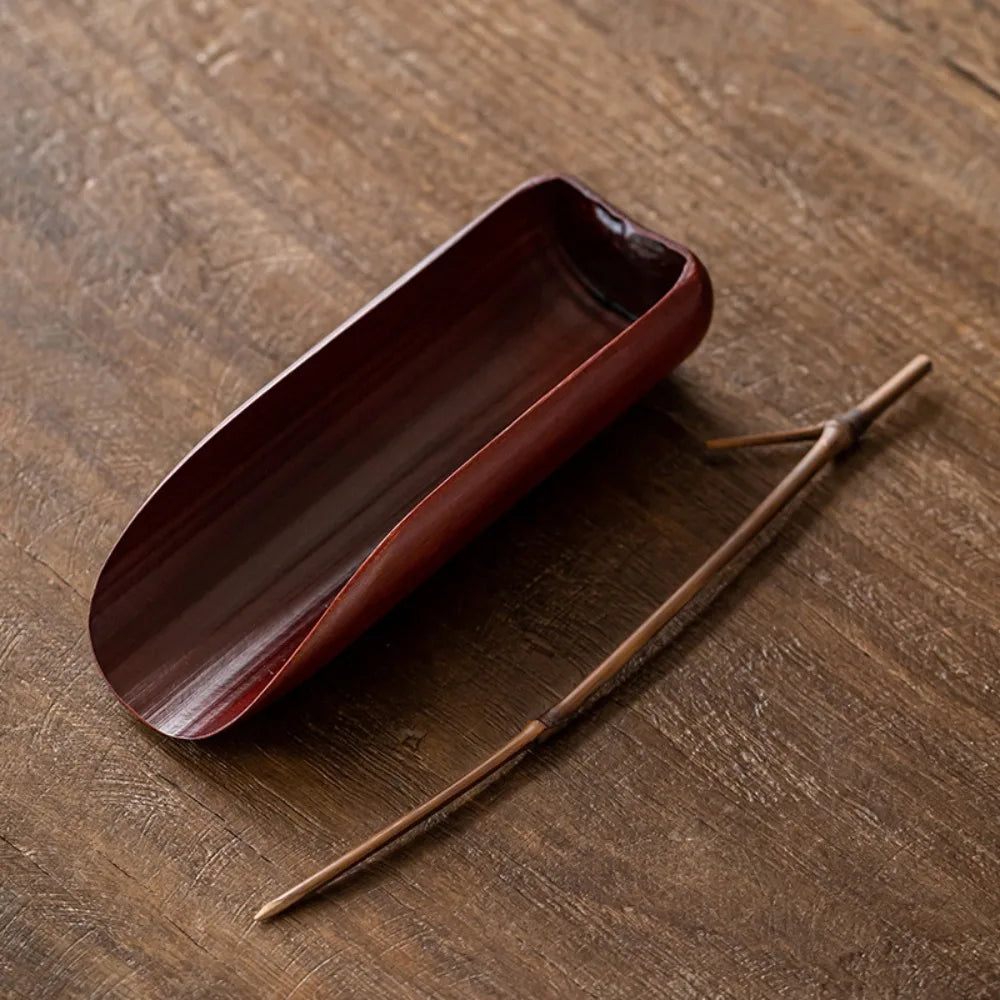 Bamboo Tea Scoop Set - Elevate Your Brew - Eco-Friendly Artisan
