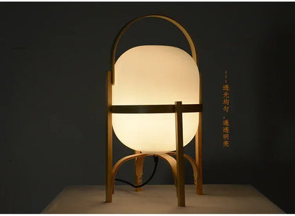 现代竹落地灯 – 别致的 LED 家居照明