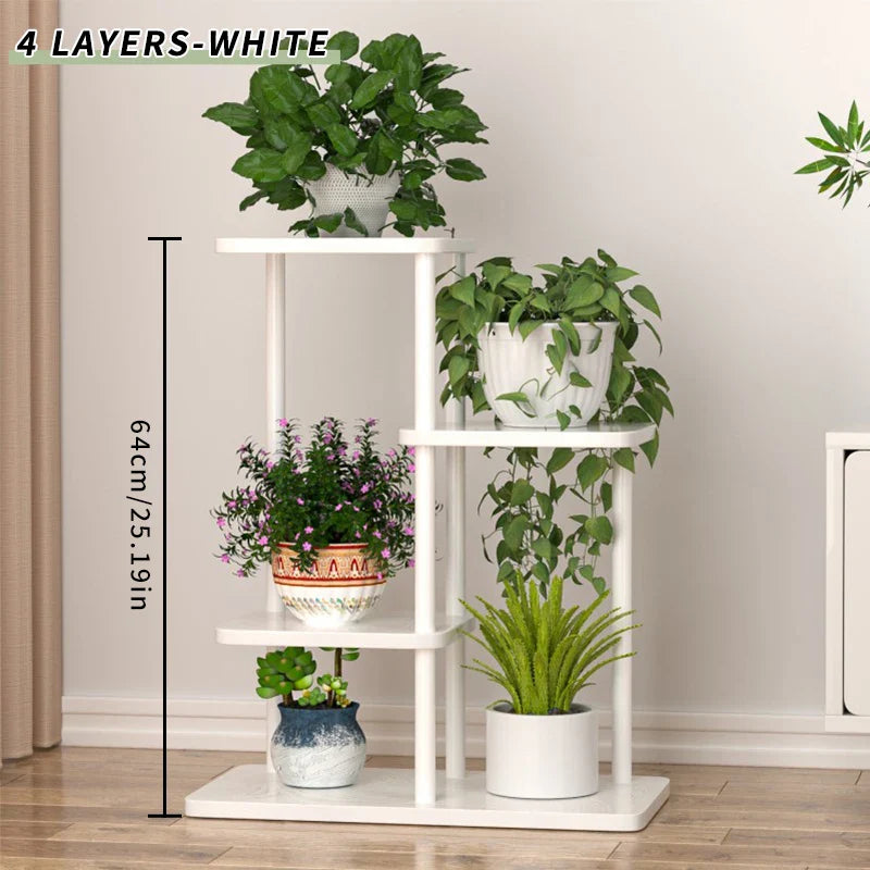 Wooden Plant Stand - Stylish 5/6/8 Tier Organizer for Garden Enthusiasts